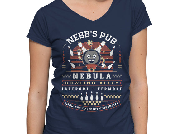Nebb Bowling Mascot Emblem