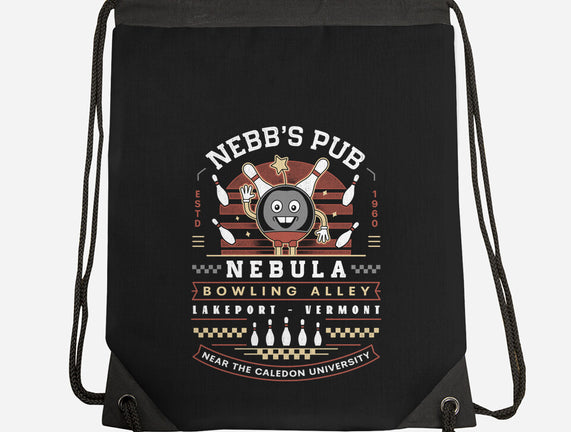 Nebb Bowling Mascot Emblem