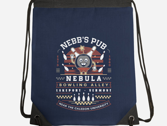 Nebb Bowling Mascot Emblem