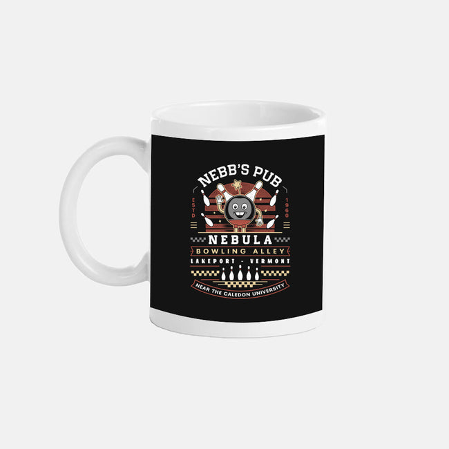 Nebb Bowling Mascot Emblem-None-Mug-Drinkware-LAGELANTEE
