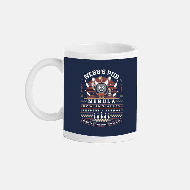 Nebb Bowling Mascot Emblem-None-Mug-Drinkware-LAGELANTEE