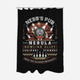 Nebb Bowling Mascot Emblem-None-Polyester-Shower Curtain-LAGELANTEE