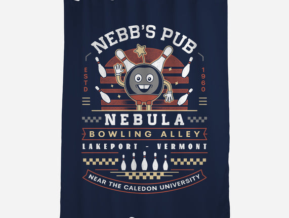 Nebb Bowling Mascot Emblem