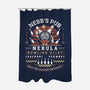 Nebb Bowling Mascot Emblem-None-Polyester-Shower Curtain-LAGELANTEE
