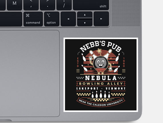 Nebb Bowling Mascot Emblem
