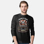 Nebb Bowling Mascot Emblem-Mens-Long Sleeved-Tee-LAGELANTEE