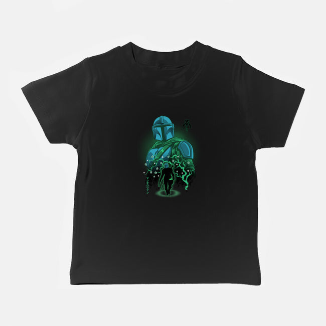 Lone Hunter Shadowwork-Baby-Basic-Tee-Astrobot Invention