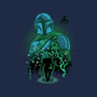 Lone Hunter Shadowwork-None-Fleece-Blanket-Astrobot Invention