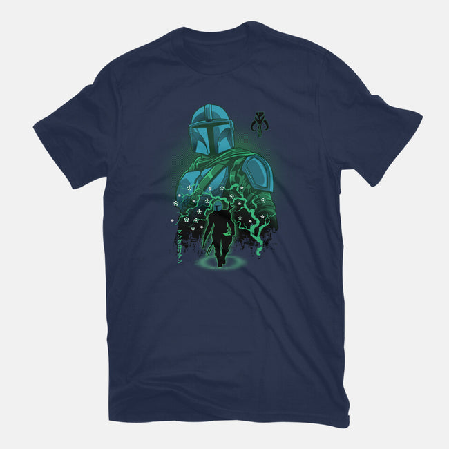 Lone Hunter Shadowwork-Womens-Basic-Tee-Astrobot Invention