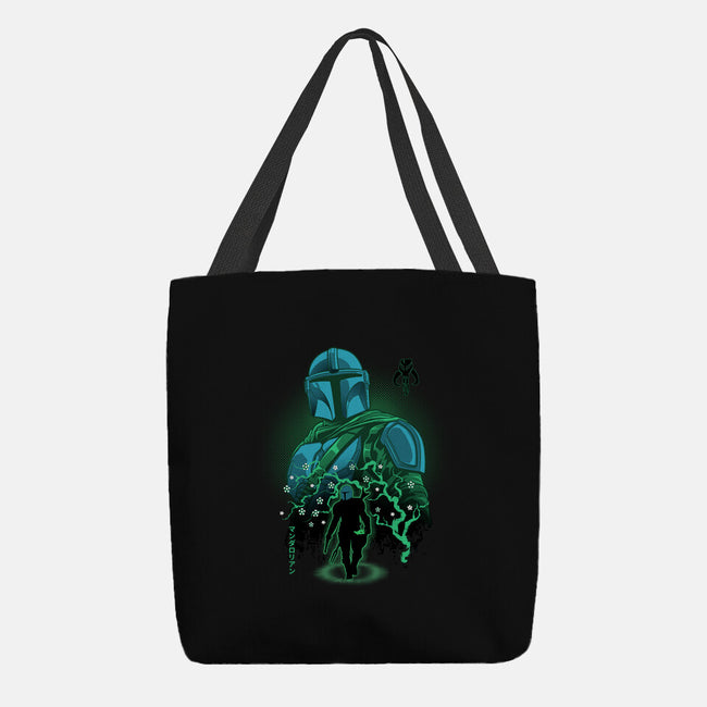 Lone Hunter Shadowwork-None-Basic Tote-Bag-Astrobot Invention