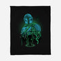 Lone Hunter Shadowwork-None-Fleece-Blanket-Astrobot Invention