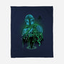 Lone Hunter Shadowwork-None-Fleece-Blanket-Astrobot Invention
