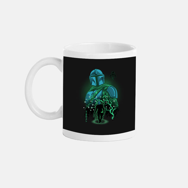 Lone Hunter Shadowwork-None-Mug-Drinkware-Astrobot Invention