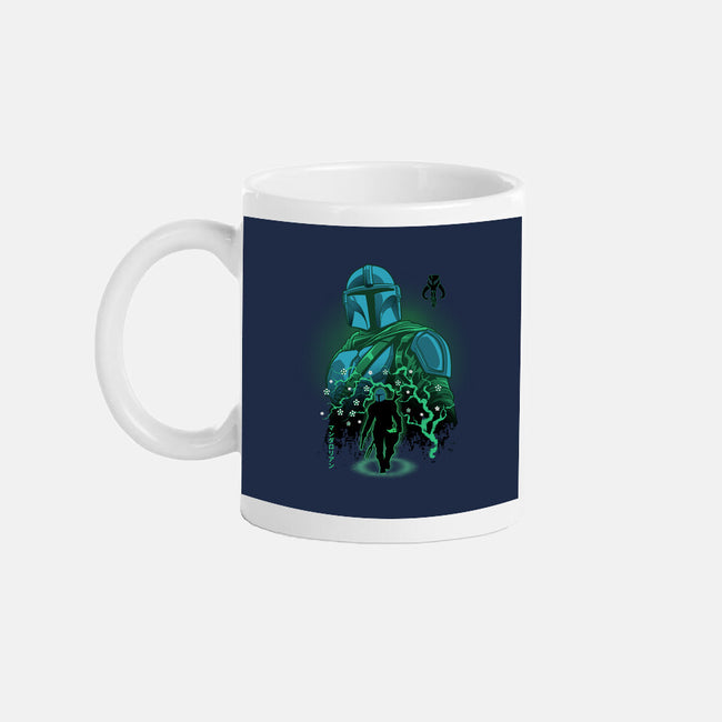 Lone Hunter Shadowwork-None-Mug-Drinkware-Astrobot Invention