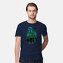 Lone Hunter Shadowwork-Mens-Premium-Tee-Astrobot Invention