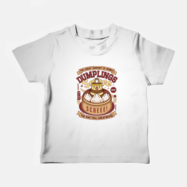 Serpent Of Ronka Dumplings-Baby-Basic-Tee-LAGELANTEE
