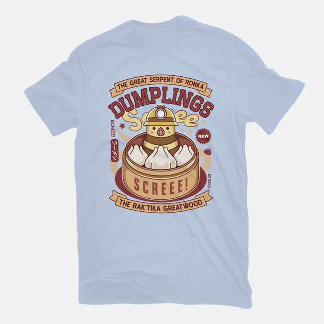 Serpent Of Ronka Dumplings-Mens-Heavyweight-Tee-LAGELANTEE