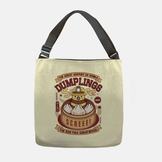 Serpent Of Ronka Dumplings-None-Adjustable Tote-Bag-LAGELANTEE