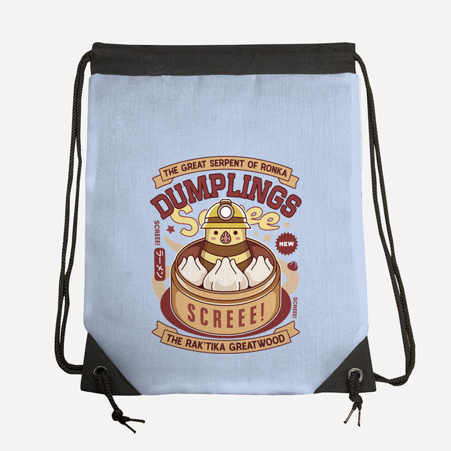 Serpent Of Ronka Dumplings-None-Drawstring-Bag-LAGELANTEE