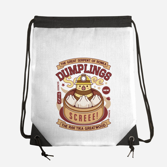 Serpent Of Ronka Dumplings-None-Drawstring-Bag-LAGELANTEE
