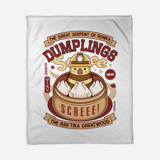 Serpent Of Ronka Dumplings-None-Fleece-Blanket-LAGELANTEE