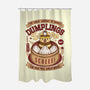 Serpent Of Ronka Dumplings-None-Polyester-Shower Curtain-LAGELANTEE