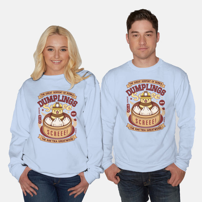 Serpent Of Ronka Dumplings-Unisex-Crew Neck-Sweatshirt-LAGELANTEE
