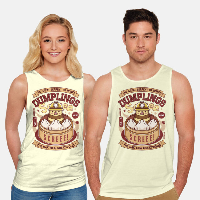 Serpent Of Ronka Dumplings-Unisex-Basic-Tank-LAGELANTEE