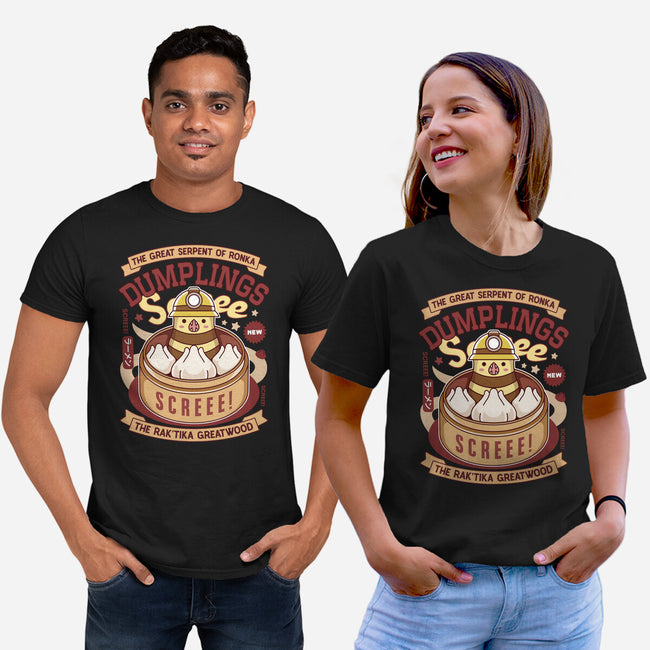 Serpent Of Ronka Dumplings-Unisex-Basic-Tee-LAGELANTEE