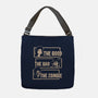 Good Bad Zombie-None-Adjustable Tote-Bag-turborat14