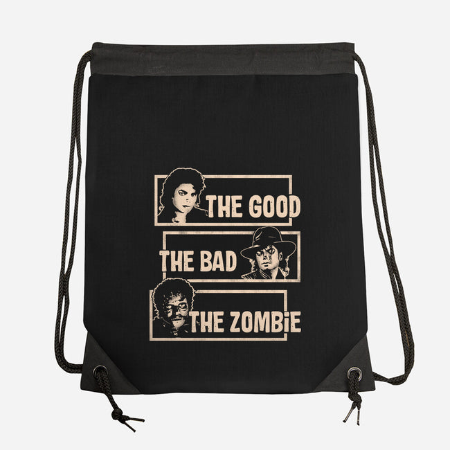 Good Bad Zombie-None-Drawstring-Bag-turborat14