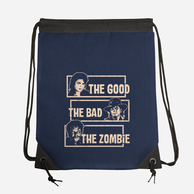 Good Bad Zombie-None-Drawstring-Bag-turborat14