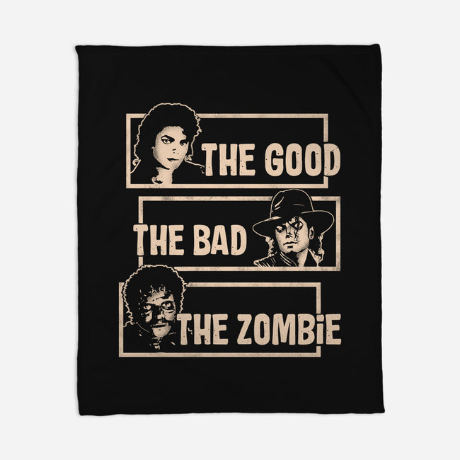Good Bad Zombie-None-Fleece-Blanket-turborat14