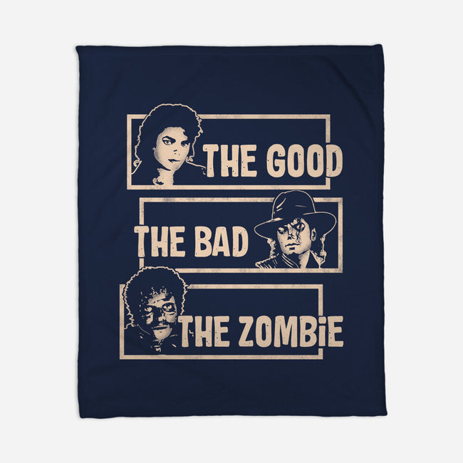 Good Bad Zombie-None-Fleece-Blanket-turborat14