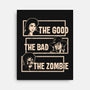 Good Bad Zombie-None-Stretched-Canvas-turborat14