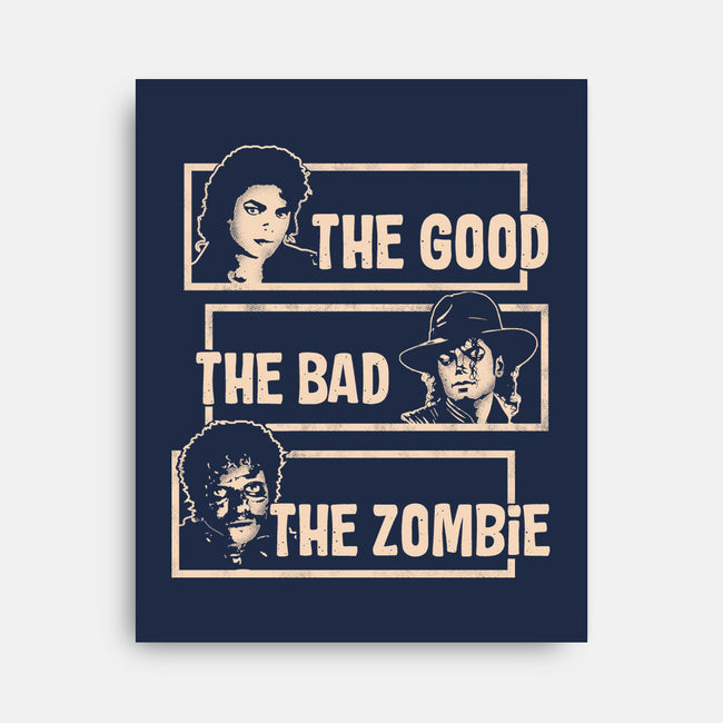Good Bad Zombie-None-Stretched-Canvas-turborat14