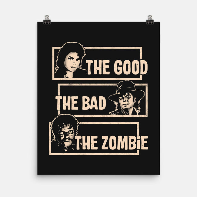 Good Bad Zombie-None-Matte-Poster-turborat14