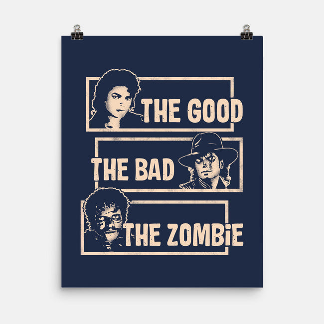Good Bad Zombie-None-Matte-Poster-turborat14