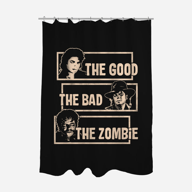 Good Bad Zombie-None-Polyester-Shower Curtain-turborat14