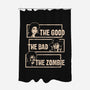Good Bad Zombie-None-Polyester-Shower Curtain-turborat14