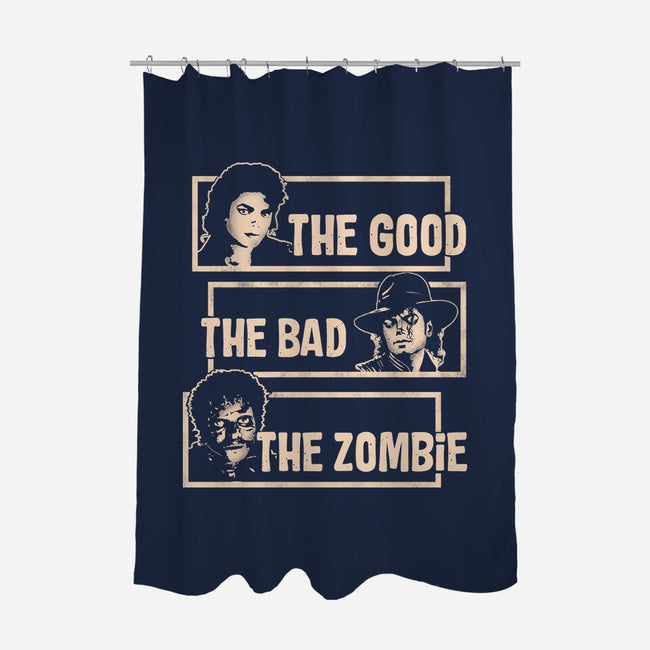 Good Bad Zombie-None-Polyester-Shower Curtain-turborat14