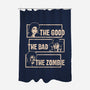 Good Bad Zombie-None-Polyester-Shower Curtain-turborat14