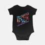 Bad Aura-Baby-Basic-Onesie-glitchygorilla