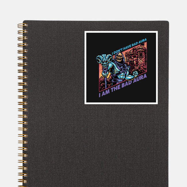 Bad Aura-None-Glossy-Sticker-glitchygorilla
