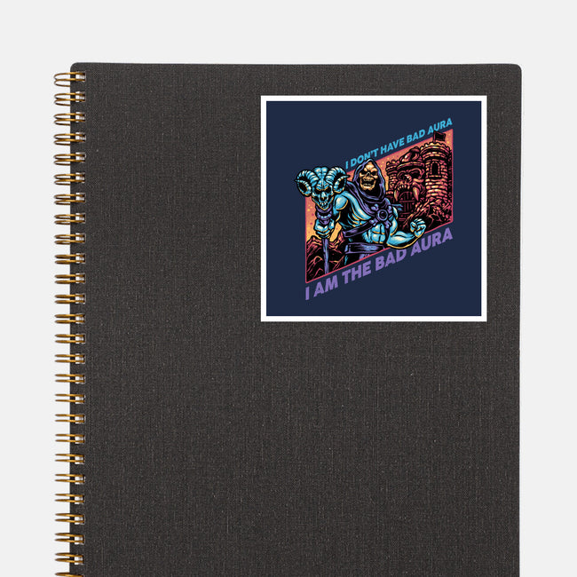 Bad Aura-None-Glossy-Sticker-glitchygorilla