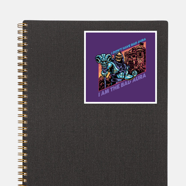 Bad Aura-None-Glossy-Sticker-glitchygorilla