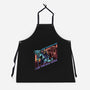 Bad Aura-Unisex-Kitchen-Apron-glitchygorilla