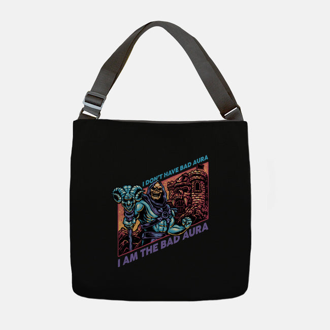 Bad Aura-None-Adjustable Tote-Bag-glitchygorilla