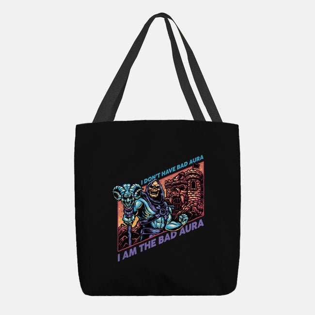 Bad Aura-None-Basic Tote-Bag-glitchygorilla