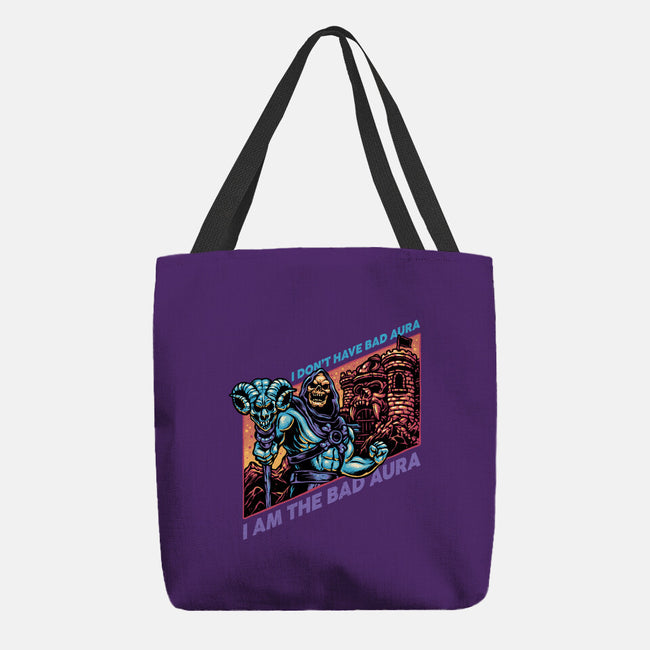 Bad Aura-None-Basic Tote-Bag-glitchygorilla